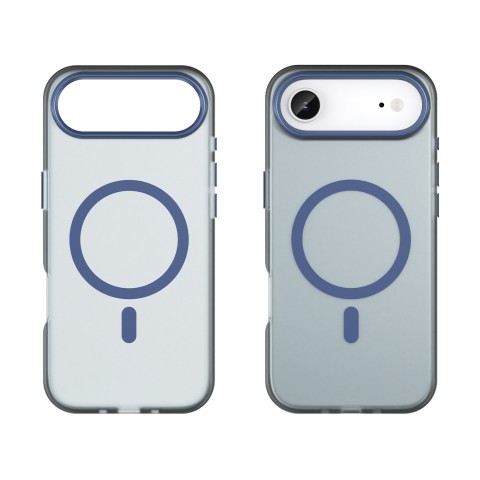 
„iPhone 17 Air“ magnetinis abrazyvinis „MagSafe“ dėklas – matinės mėlynos spalvos
