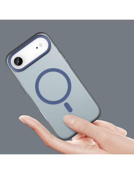 
„iPhone 17 Air“ magnetinis abrazyvinis „MagSafe“ dėklas – matinės mėlynos spalvos
