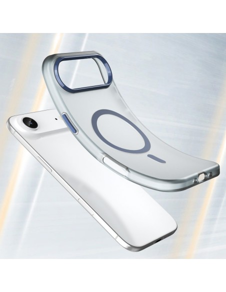 
„iPhone 17 Air“ magnetinis abrazyvinis „MagSafe“ dėklas – matinės mėlynos spalvos

