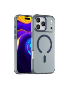 
„iPhone 17 Pro Max“ magnetinis abrazyvinis „MagSafe“ dėklas – matinės mėlynos spalvos
