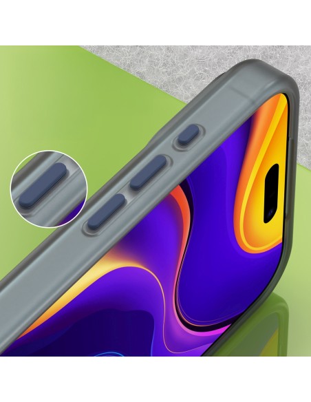 
„iPhone 17 Pro Max“ magnetinis abrazyvinis „MagSafe“ dėklas – matinės mėlynos spalvos
