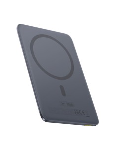 
Itin plonas 5000 mAh 20 W „MagSafe“ išorinis akumuliatorius su 60 W 30 cm USB-C laidu – pilkas
