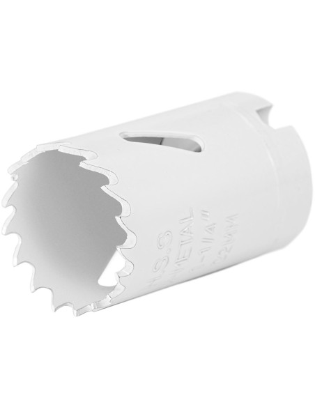 Dviejų metalų skylių pjūklo grąžtas metaliniam medienos plastikui sk. 32 mm Dviejų metalų skylių pjūklo grąžtas metaliniam medienos plastikui sk. 32 mm