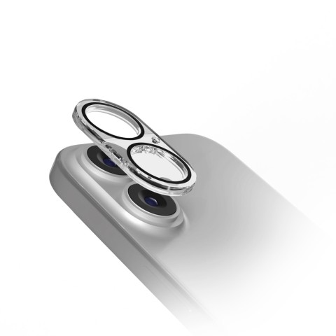 
„iPhone 17“ objektyvo apsauga su „D3O Camera Glass“ technologija
