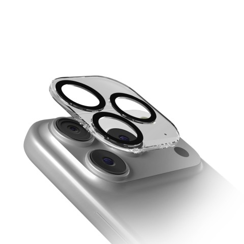 
„iPhone 17 Pro“ objektyvo apsauga su „D3O Camera Glass“ technologija
