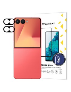 
„Samsung Galaxy Z Flip 7“ kameros stiklas, juodas – 2 vnt.
