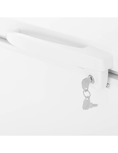 Rakinamas krūtinės šaldiklis 4 krepšiai 560 L -12 iki -28 C 135 W