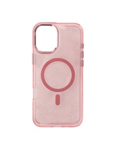 
Blizgantis „MagSafe“ dėklas, skirtas „iPhone 17 Pro“ – rožinis
