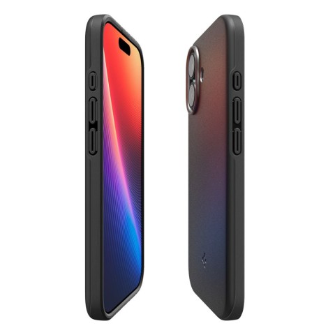 
„iPhone 17“ plonas „MagSafe“ galinis dėklas – juodas
