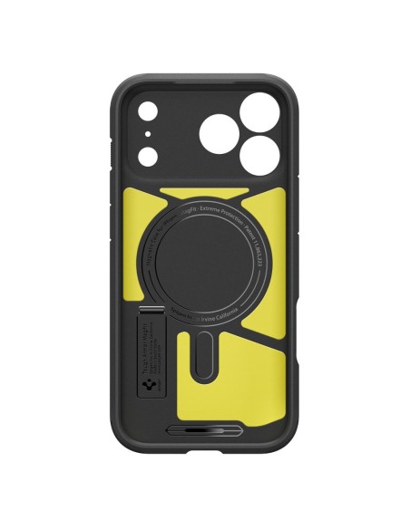 
Apsauginis „iPhone 17 Pro Tough Armor T MagSafe“ dėklas – juodas
