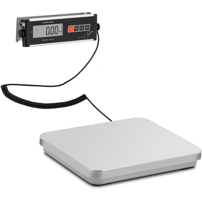 Platforminės pašto svarstyklės laiškų siuntiniams su išoriniu LCD 35,5 x 40,5 60 kg/ 0,02 kg