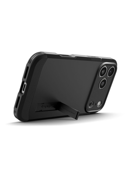 
Apsauginis „iPhone 17 Pro Tough Armor T MagSafe“ dėklas – juodas
