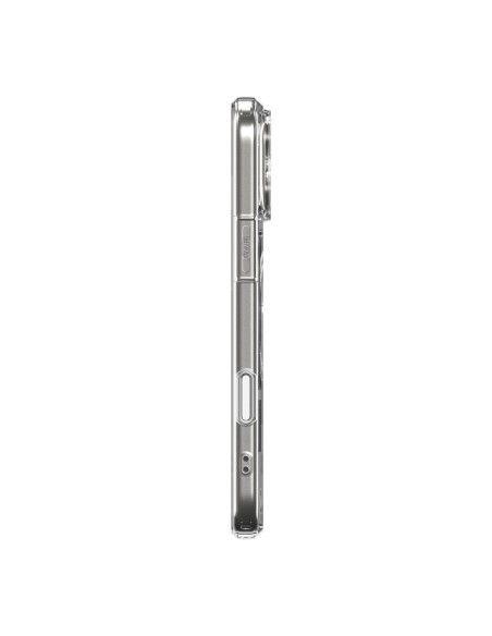 
„iPhone 17 Pro Max Ultra Hybrid T MagSafe“ dėklas – skaidrus ir baltas

