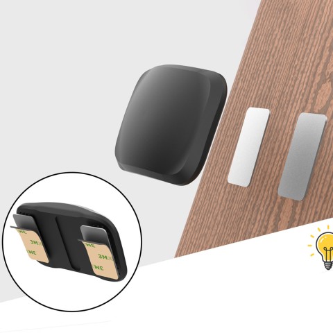 
Magnetinis dėklas „AirTag“ lokatoriui – juodas
