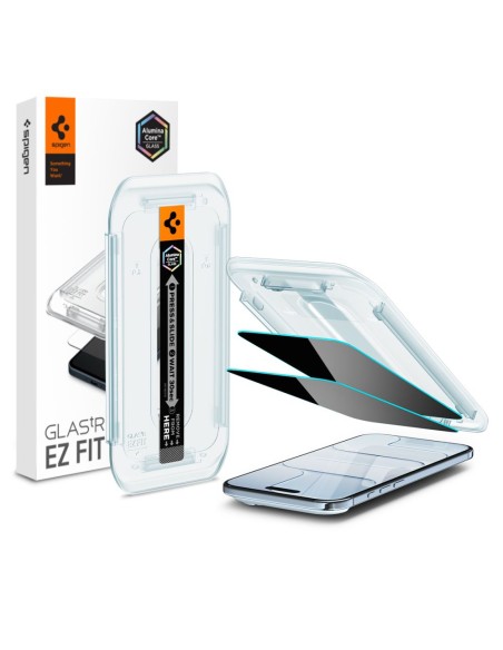
Prisegami stiklai su aplikatoriumi, skirti „iPhone 17 Air Glas.TR EZ Fit“ - 2 vnt.
