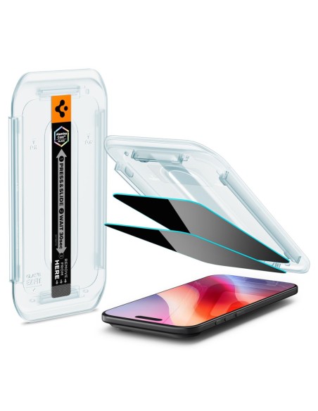 
Prisegami stiklai su aplikatoriumi, skirti „iPhone 17 Air Glas.TR EZ Fit“ - 2 vnt.
