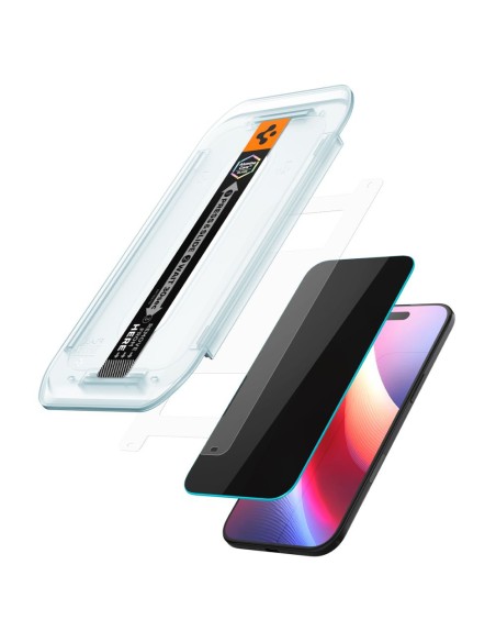 
Prisegami stiklai su aplikatoriumi, skirti „iPhone 17 Air Glas.TR EZ Fit“ - 2 vnt.

