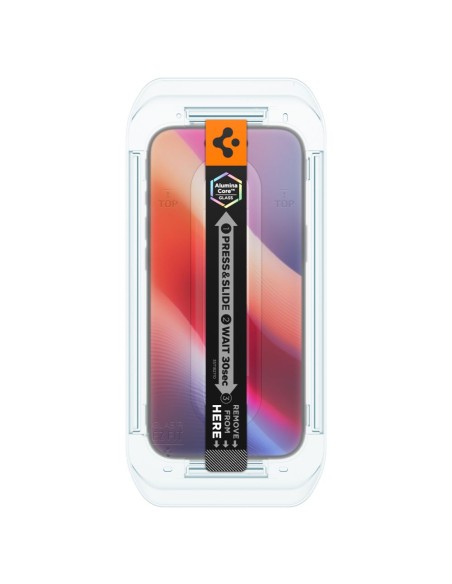 
Prisegami stiklai su aplikatoriumi, skirti „iPhone 17 Air Glas.TR EZ Fit“ - 2 vnt.
