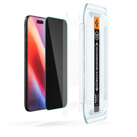 
Prisegami stiklai su aplikatoriumi, skirti „iPhone 17 Air Glas.TR EZ Fit“ - 2 vnt.
