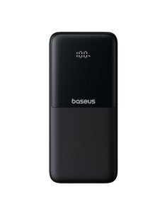
10000mAh 22,5W išorinė baterija su ekranu, USB-C laidais, „iPhone Lightning Lipow“ – juoda
