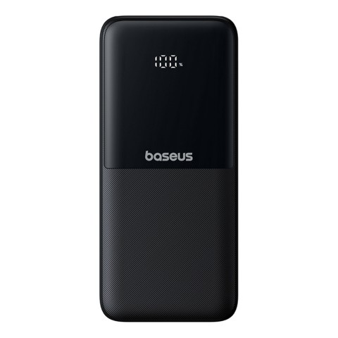 
10000mAh 22,5W išorinė baterija su ekranu, USB-C laidais, „iPhone Lightning Lipow“ – juoda
