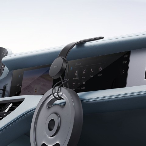 
C02 MagSafe magnetinis automobilio telefono laikiklis prietaisų skydeliui – juodas
