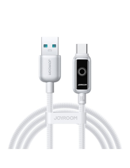 
Pintinis kabelis USB-A - USB-C 66W 1.2m - baltas
