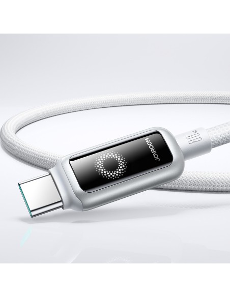 
Pintinis kabelis USB-A - USB-C 66W 1.2m - baltas
