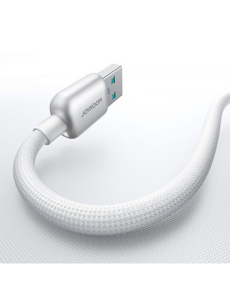 
Pintinis kabelis USB-A - USB-C 66W 1.2m - baltas
