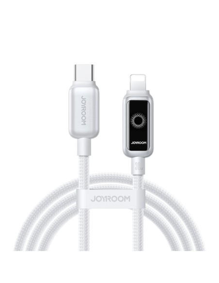 
USB-C – iPhone Lightning 30W laidas 1,2 m – baltas
