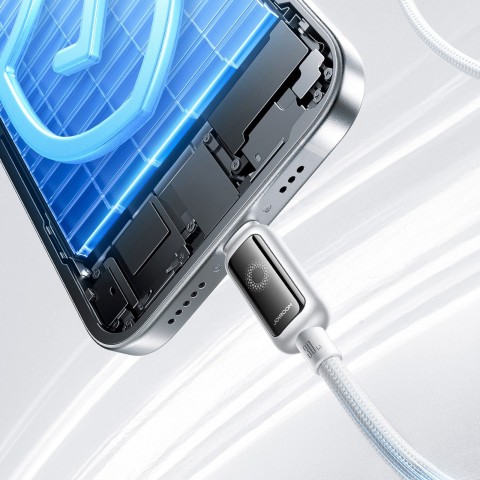 
USB-C – iPhone Lightning 30W laidas 1,2 m – baltas
