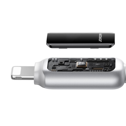 
USB-A - iPhone Lightning 3A laidas 1.2m - baltas
