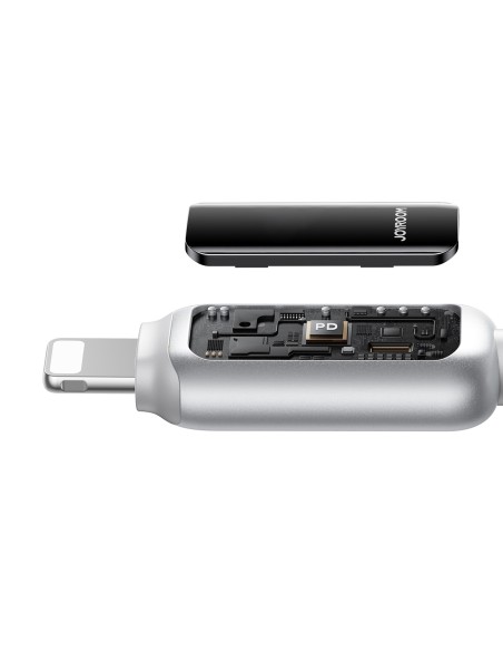 
USB-A - iPhone Lightning 3A laidas 1.2m - baltas
