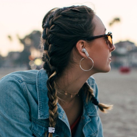 
JBL Wave 300 Bluetooth TWS belaidės ausinės, juodos
