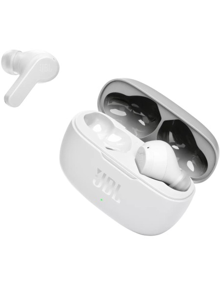 
JBL Wave 200 Bluetooth TWS belaidės į ausis įdedamos ausinės, baltos
