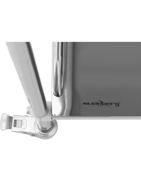 Laboratorinis vežimėlis STEEL 2 lentynos 2 rankenos 65 x 39 x 87 cm Laboratorinis vežimėlis STEEL 2 lentynos 2 rankenos 65 x 39 x 87 cm