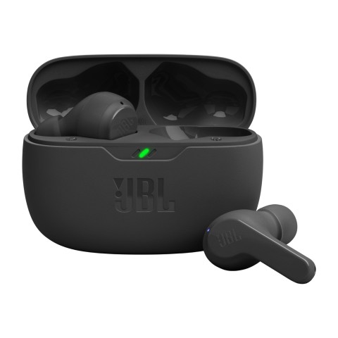 
JBL Wave Beam Bluetooth 5.2 belaidės į ausis įdedamos ausinės, juodos, IP54 apsaugos klasė

