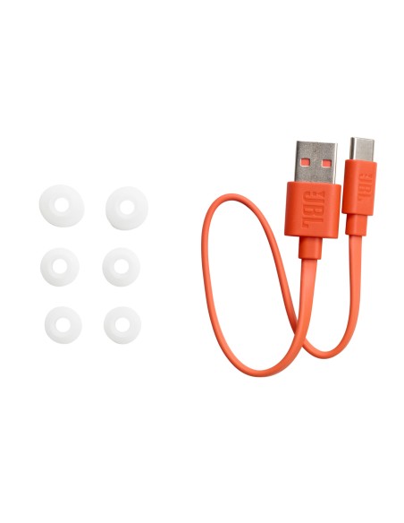 
JBL Wave Beam Bluetooth 5.2 belaidės į ausis įdedamos ausinės, IP54, baltos
