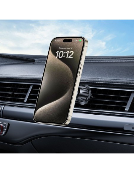 
„MagSafe N56“ automobilinis išmaniojo telefono laikiklis su CD lizdu – juodas
