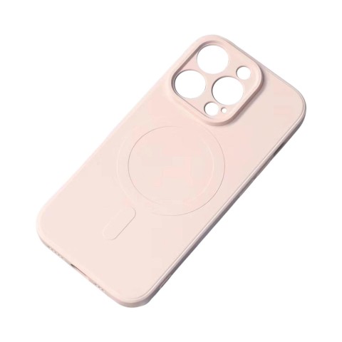 
Apsauginis „Samsung Galaxy A36 5G MagSafe“ silikoninis dėklas – rožinis
