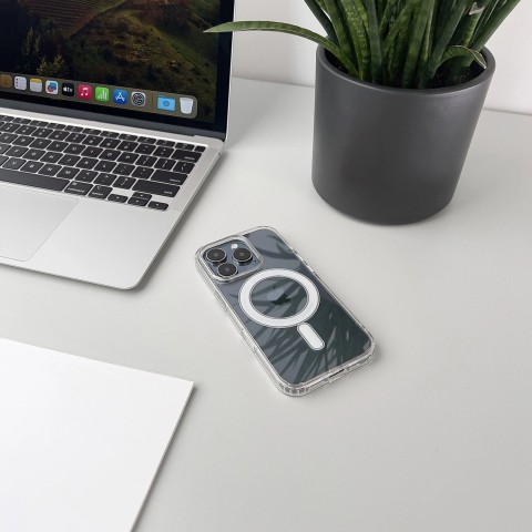 
Samsung Galaxy A56 5G MagSafe Ultra Clear dėklas - skaidrus
