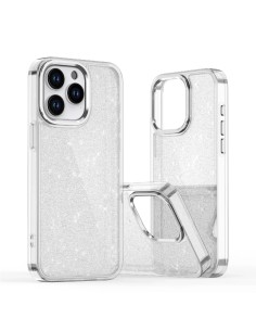 
„Samsung Galaxy S25 Edge“ blizgučių dėklas – skaidrus
