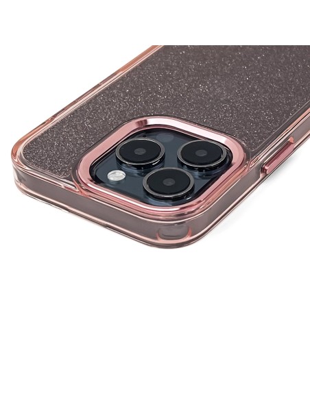 
„Samsung Galaxy S25 Edge“ blizgučių dėklas – rožinis
