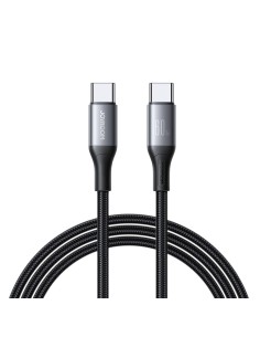 
S-A28 pintas USB-C laidas 60W 1m - juodas
