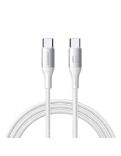 
S-A28 pintas USB-C laidas 60W 2m – baltas
