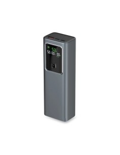 
Išorinė baterija su 20000mAh PD 100W LCD ekranu - pilka
