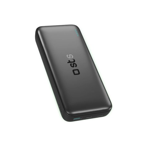 
20000mAh 10W USB-A USB-C Infinity LiFePo4 išorinė baterija - juoda
