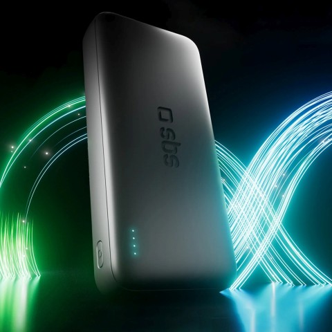 
20000mAh 10W USB-A USB-C Infinity LiFePo4 išorinė baterija - juoda
