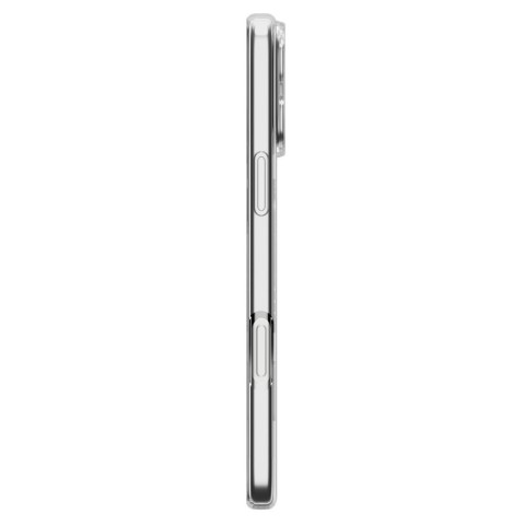 
„iPhone 17 Pro Max MagSafe“ skystųjų kristalų dėklas – skaidrus ir baltas
