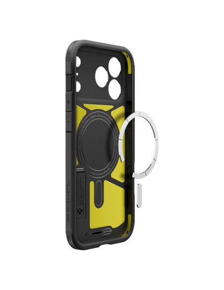 
„iPhone 17 Pro Max MagSafe Tough Armor T“ dėklas – juodas
